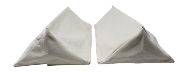 Pregnancy Wedge Pillow | Support for Side Sleeping | 2 Separate Wedge Pillows to Support Baby and Your Back | Fits All Sizes