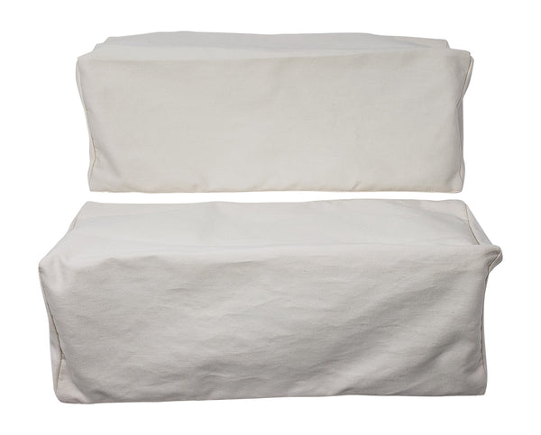 Pregnancy Wedge Pillow | Support for Side Sleeping | 2 Separate Wedge Pillows to Support Baby and Your Back | Fits All Sizes