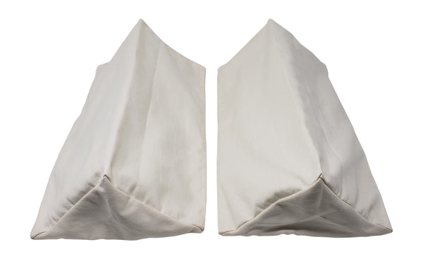 Pregnancy Wedge Pillow | Support for Side Sleeping | 2 Separate Wedge Pillows to Support Baby and Your Back | Fits All Sizes